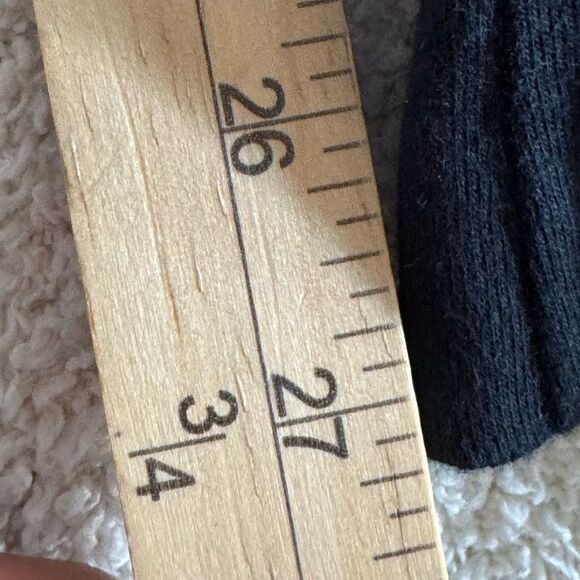 Natural Life Jumpsuit Womens size M slouchy Black oversized Drop Waist Boho New - Picture 8 of 10